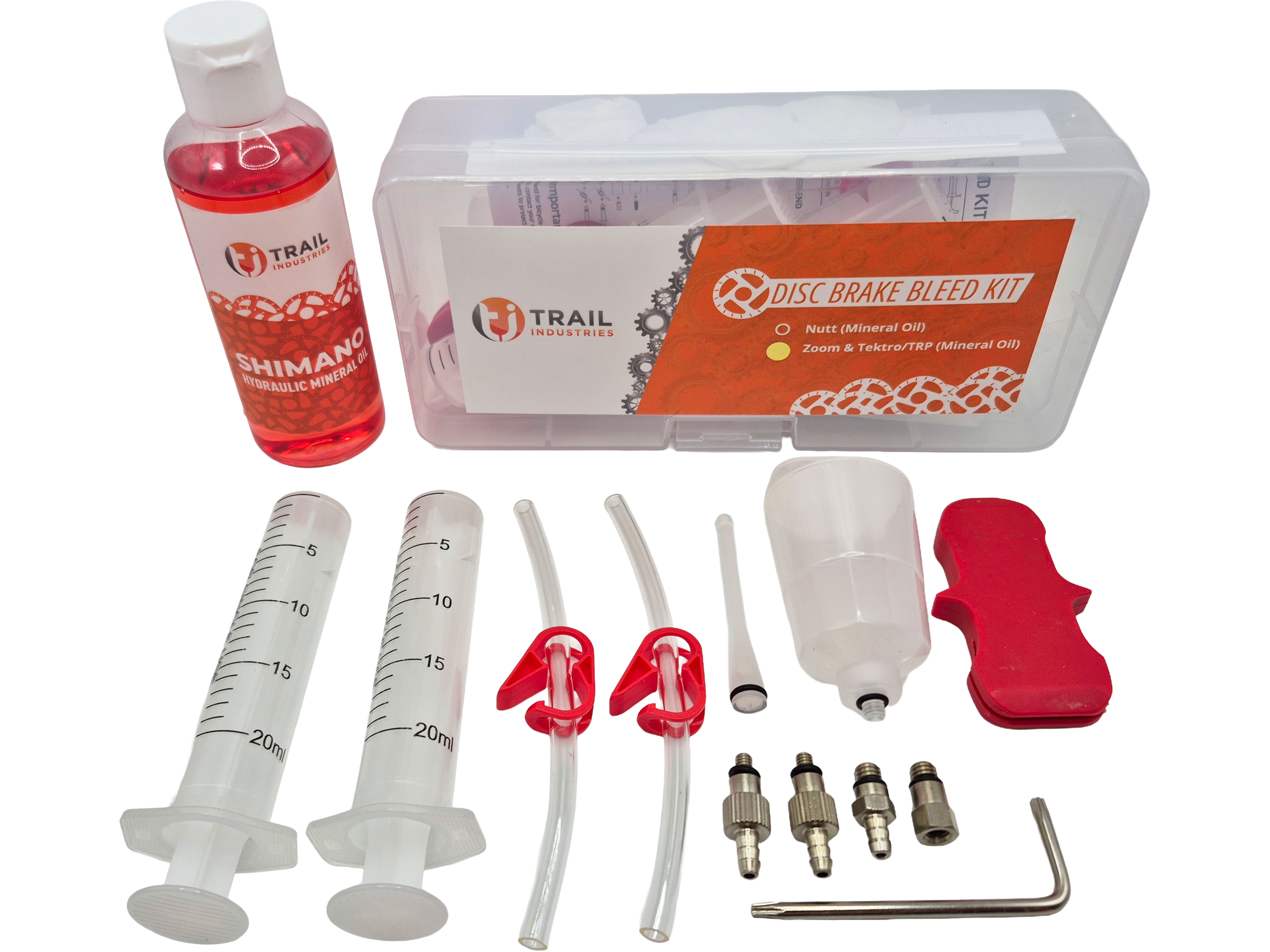 Tektro/TRP & Zoom Hydraulic Disc Brake Bleed Kit (incl. bleed funnel)