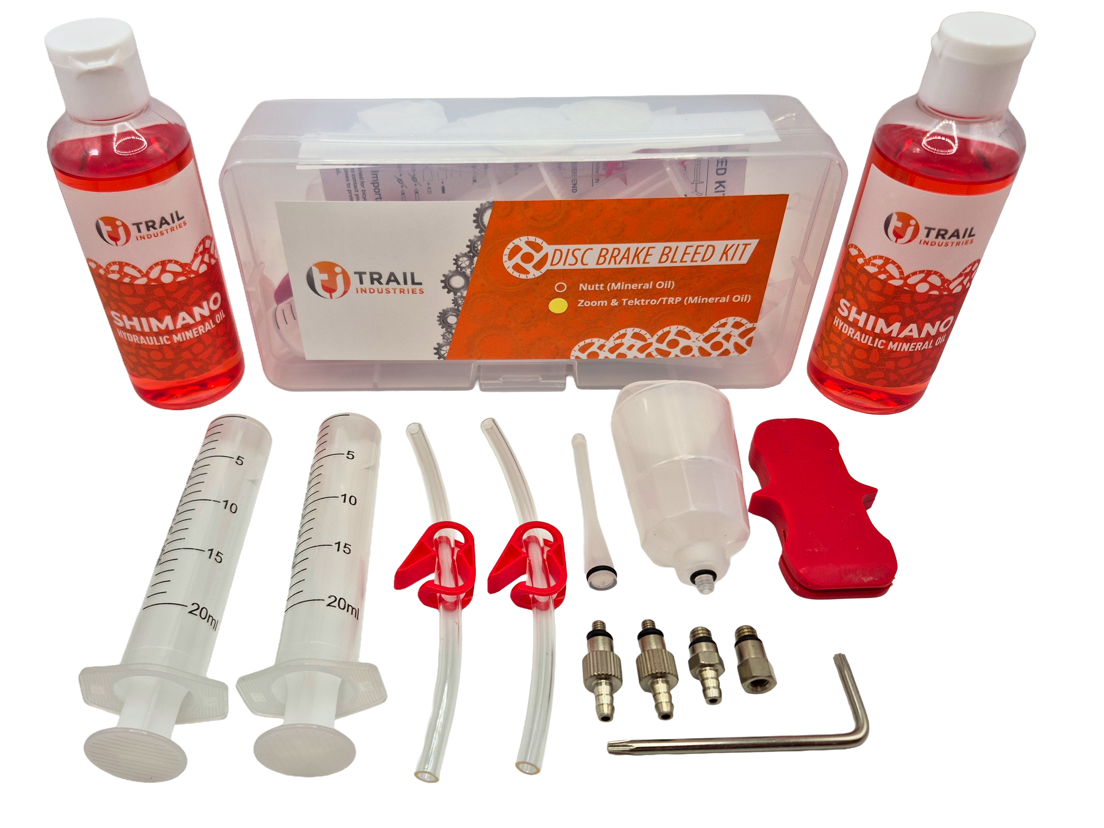 Tektro/TRP & Zoom Hydraulic Disc Brake Bleed Kit (incl. bleed funnel)