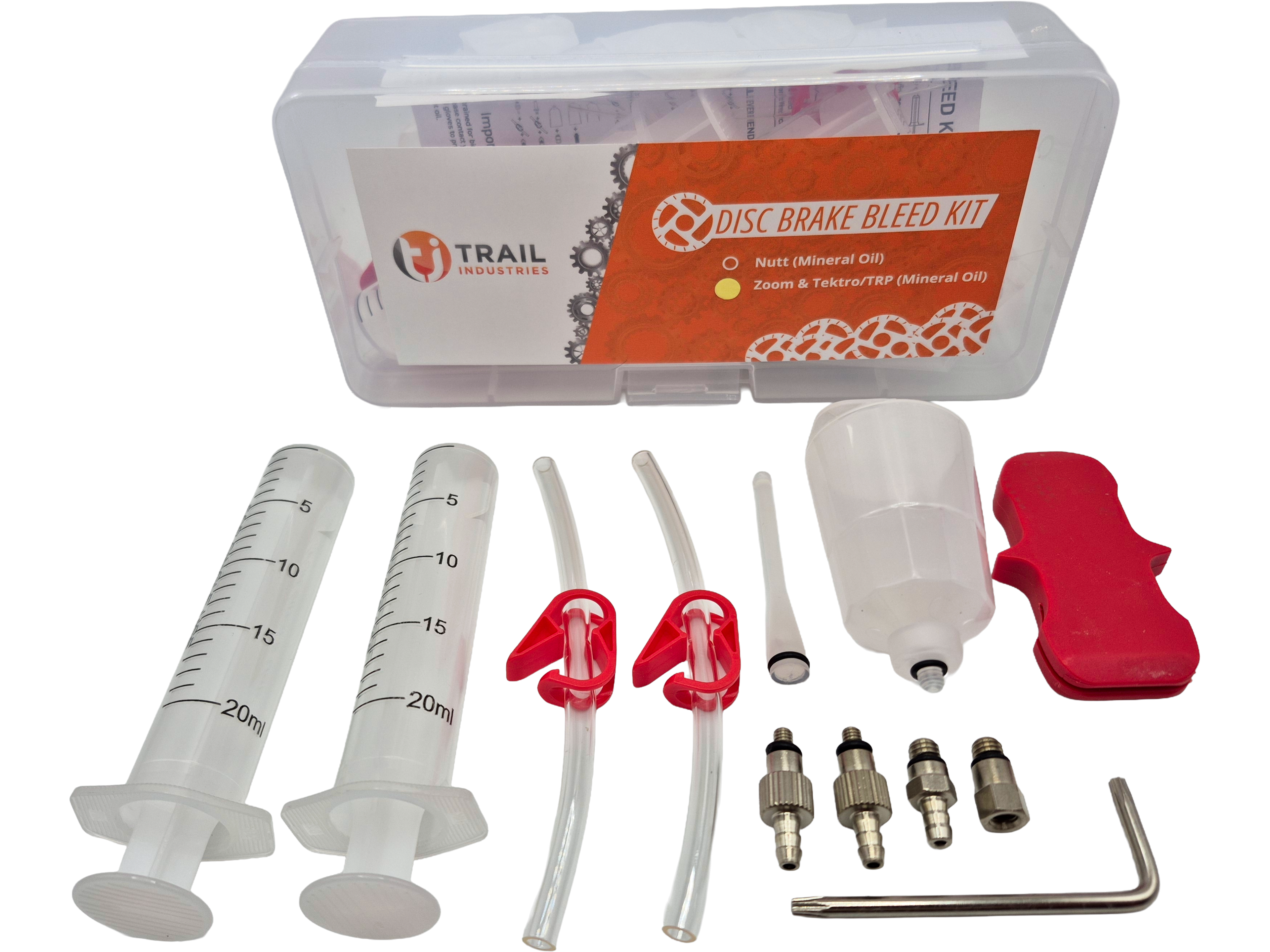 Tektro/TRP & Zoom Hydraulic Disc Brake Bleed Kit (incl. bleed funnel)